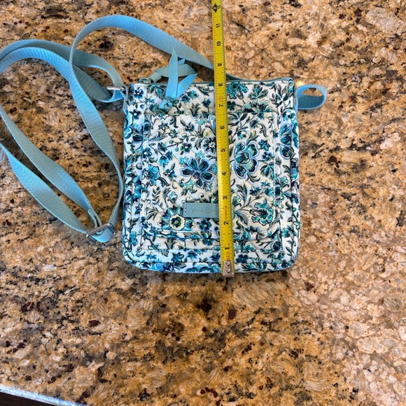 Vera Bradley Blue Floral Crossbody Bag - Picture 10 of 11